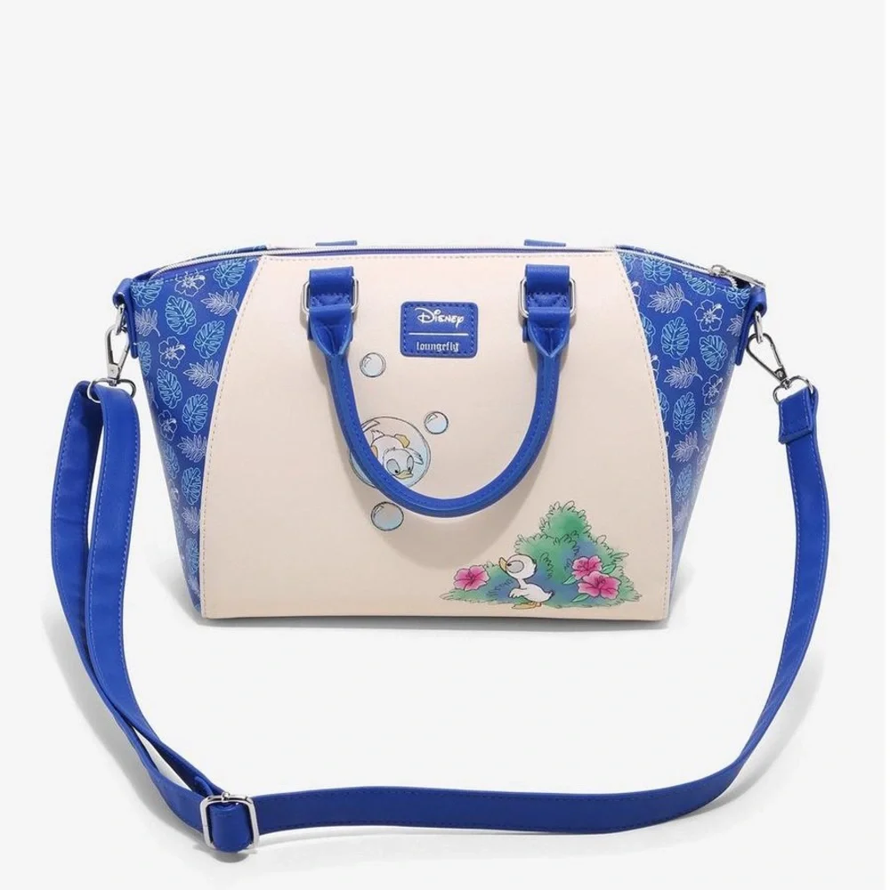 Loungefly Disney Lilo & Stitch Bubbles Satchel Bag - Picture 6 of 7